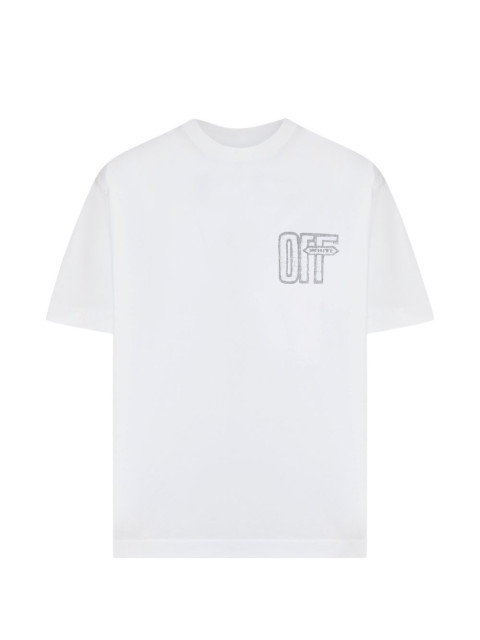 [Off White] T-shirts Short Sleeve FW26 44MAA120F26J00Y100