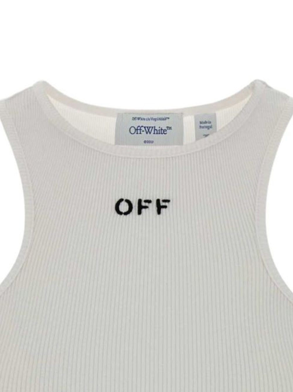 [Off White] Tank top FW26 2FA00671TW102