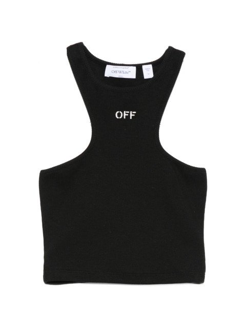 [Off White] Tank top FW26 2FA00671TW003