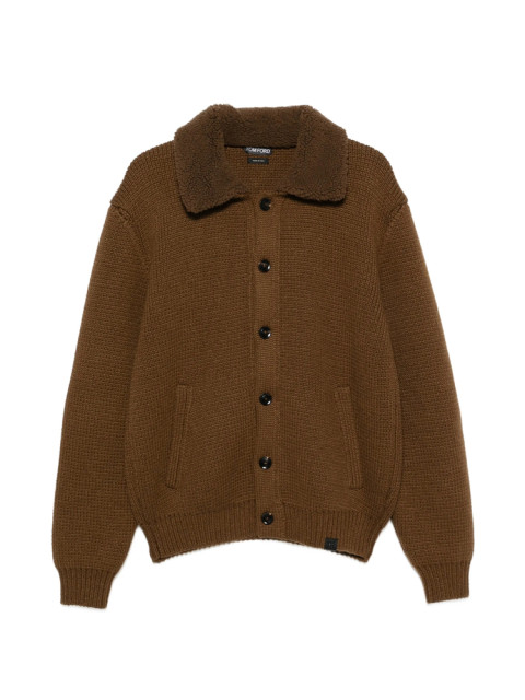 [Tom Ford] Cardigan FW26 YMK094 KBL018 ECL