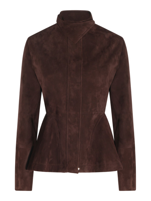 [Alaia] Leather Jacket FW26 AA9V1317L053D719