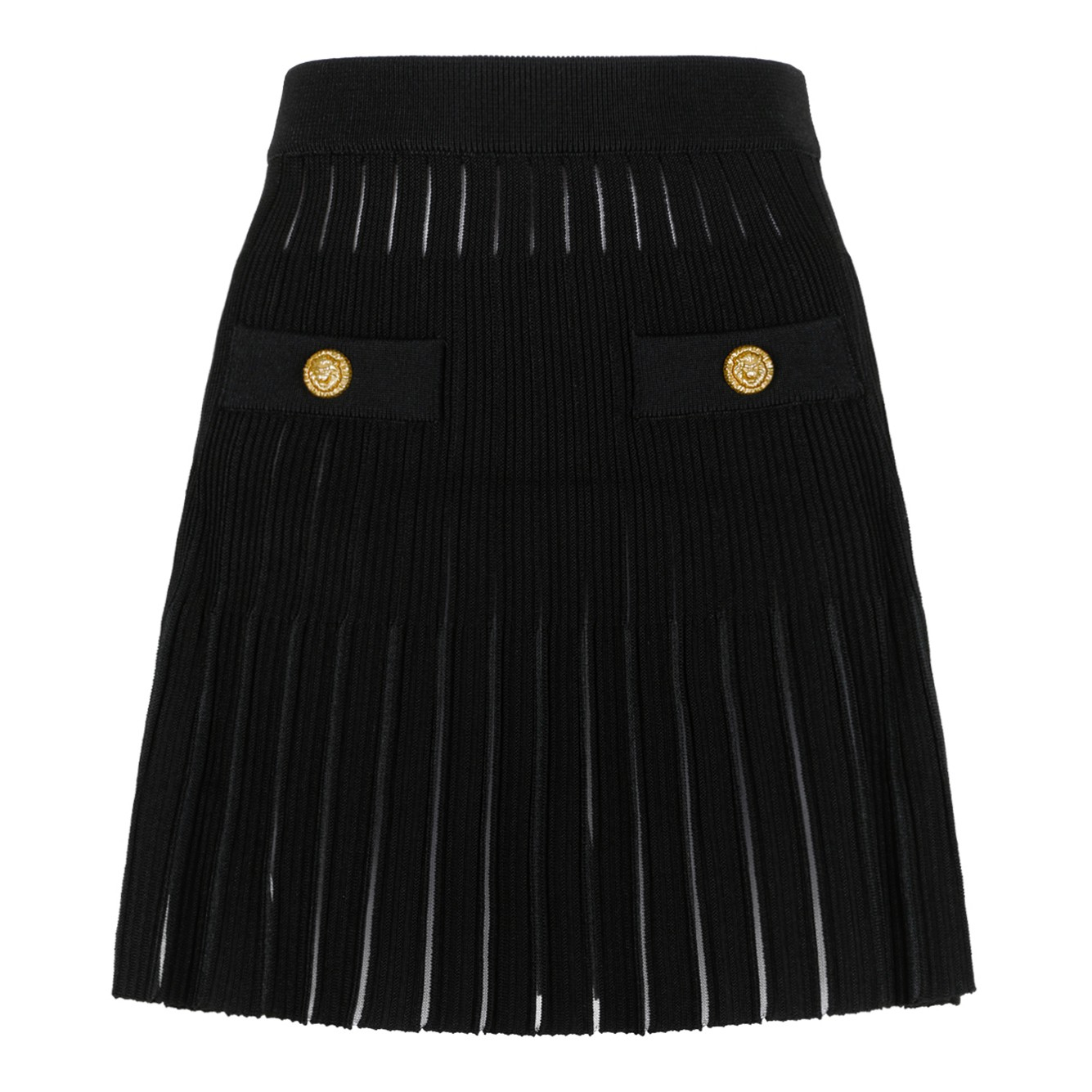 [Balmain] Mini skirt FW26 HF1LBB53KK10-0PA