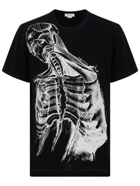 [Alexander McQueen] T-shirts Short Sleeve FW26 873661-QTAEX0526