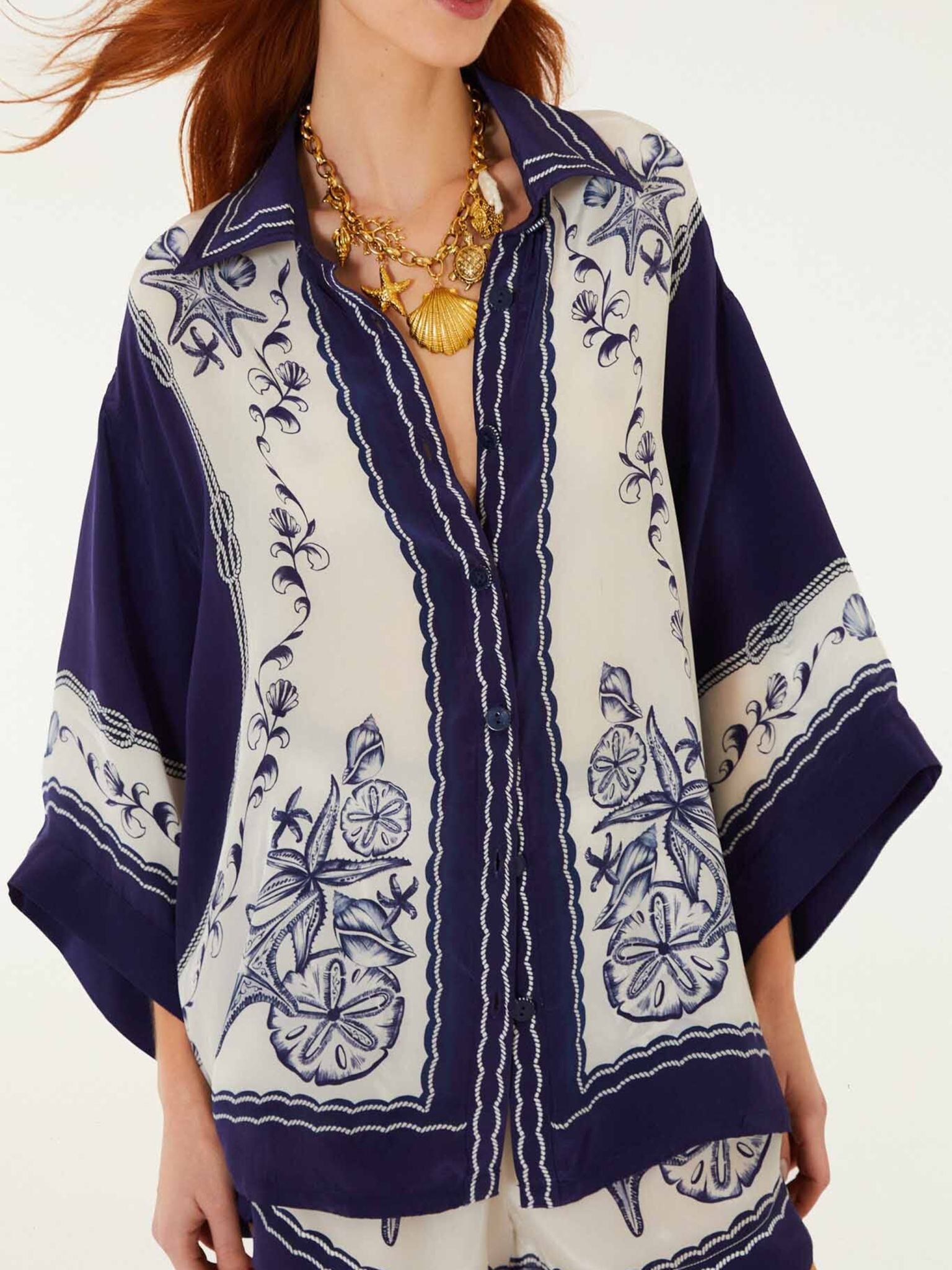 [Farm Rio] Shirts Long Sleeve FW26 36077325246