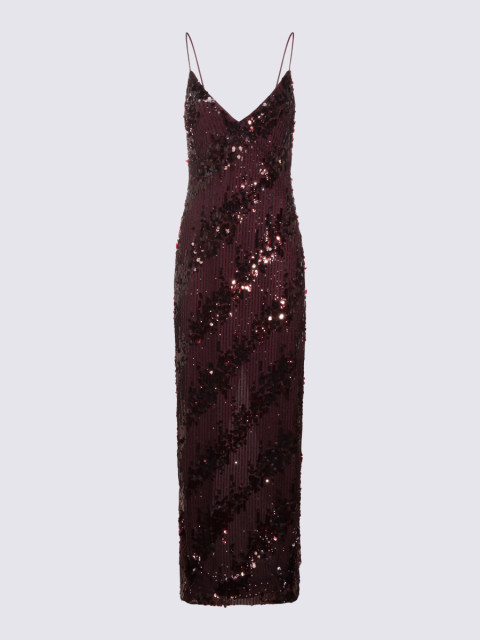 [NISSA] Sleeveless dress FW26 RS16866BORDEAUX