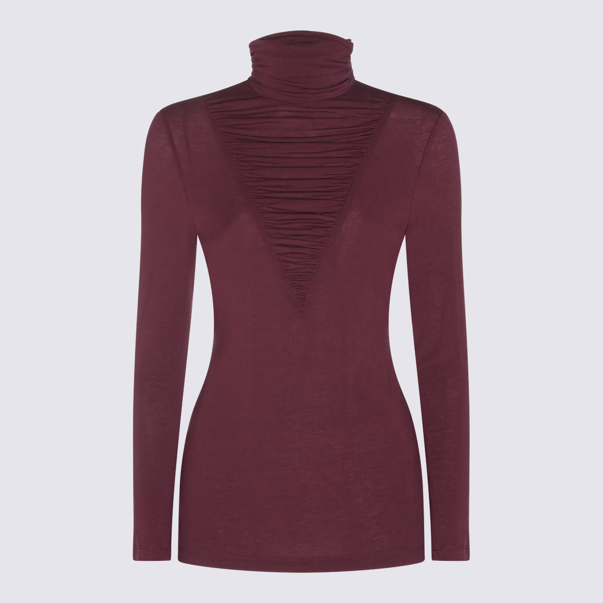 [NISSA] T-shirts Long Sleeve FW26 TOP16787BORDEAUX