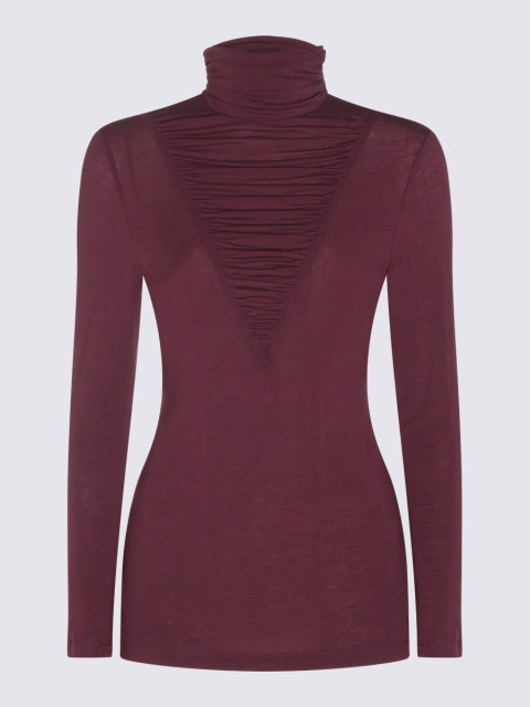 [NISSA] T-shirts Long Sleeve FW26 TOP16787BORDEAUX