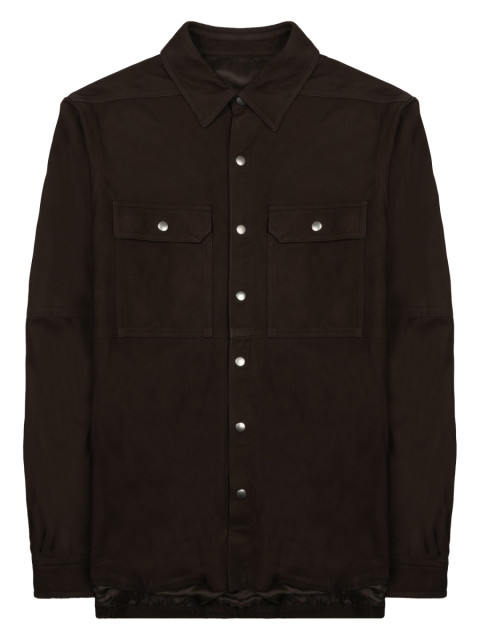 [Rick Owens] Leather Jacket FW26 RU02F4729_LBS84