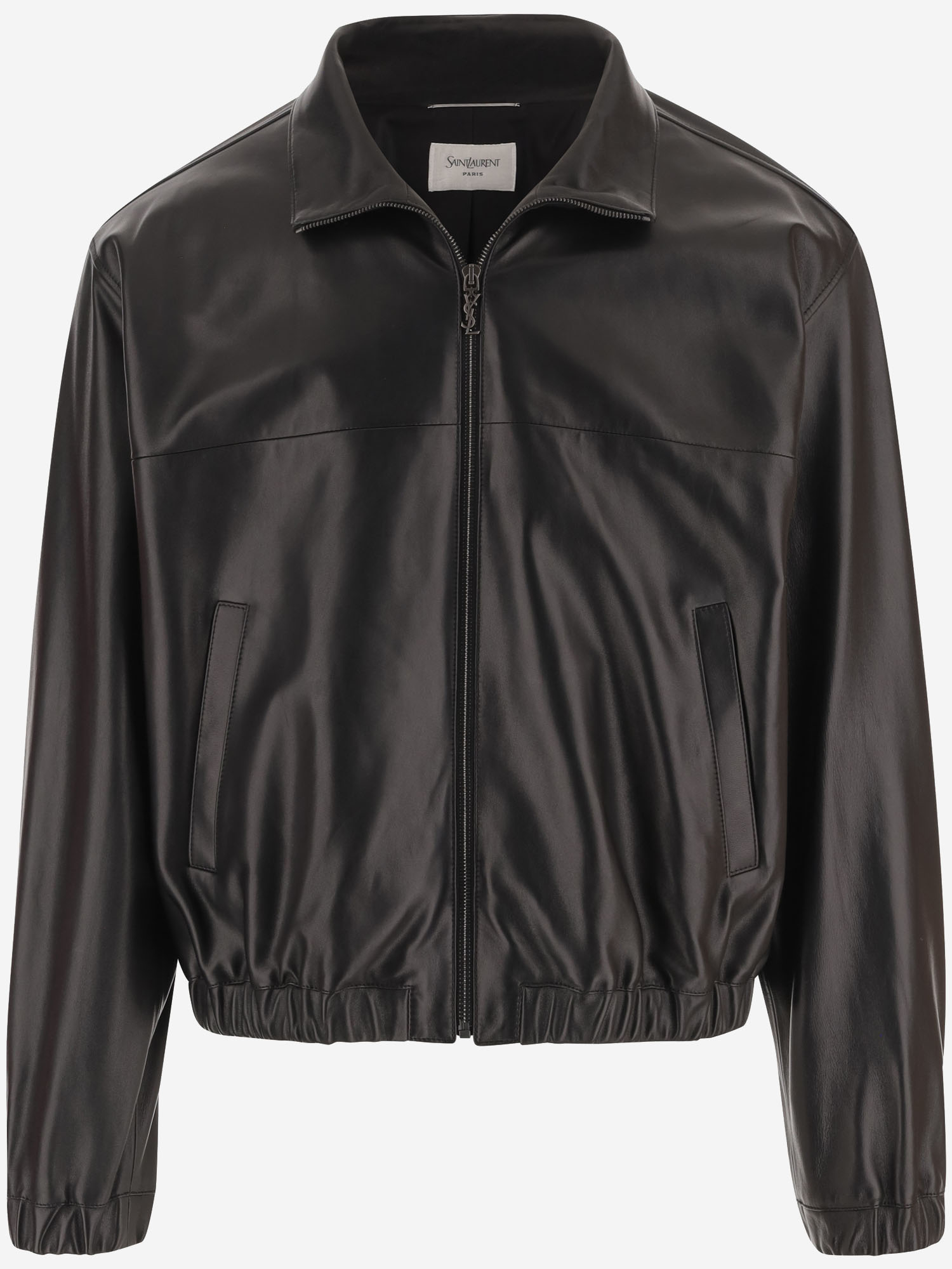 [Saint Laurent] Leather Jacket FW26 A000H9YCOJ21000