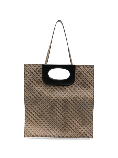 [GHERARDINI] Bag FW26 GHB0274 PIATTINA MILLERIGHE MOKA