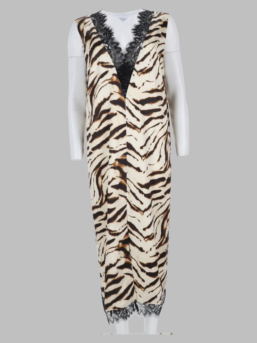 [GANNI] Sleeveless dress FW26 A1030663_135