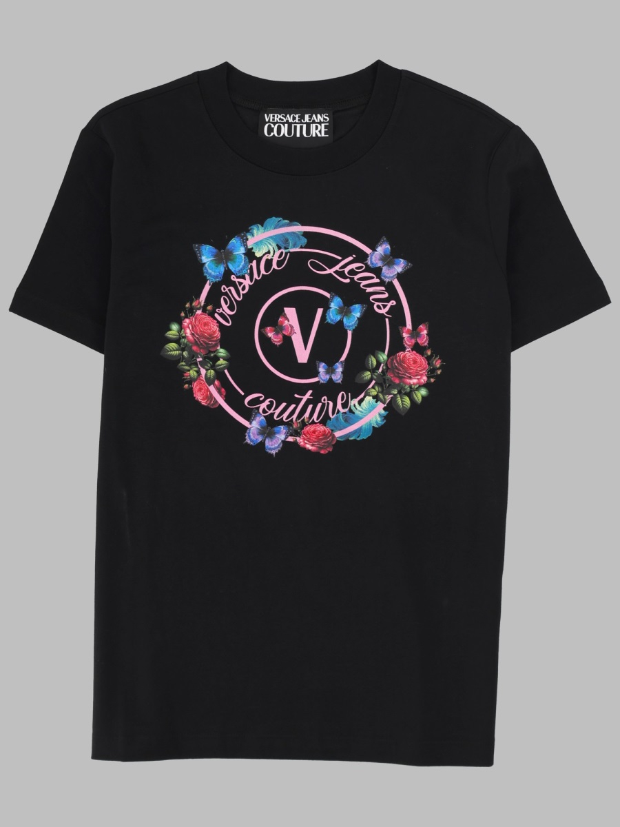 [VERSACE JEANS COUTURE] T-shirts Short Sleeve FW26 79HAHP01_CJ01P899