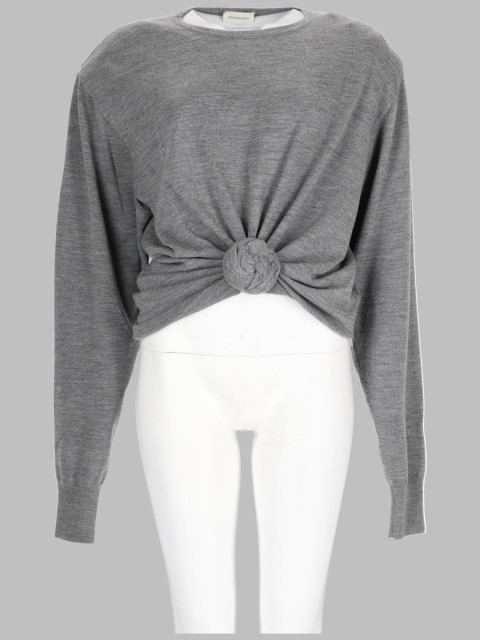 [MAGDA BUTRYM] T-shirts Long Sleeve FW26 351426_GREY