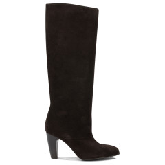 [Sergio Levantesi] Long Boots FW26 ONESTA67SOFT EBANO