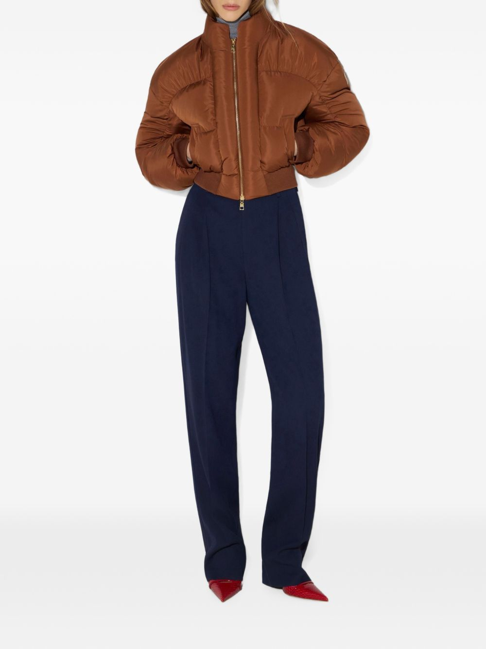 [ELISABETTA FRANCHI] Down jacket FW26 PI96D66E2FK3