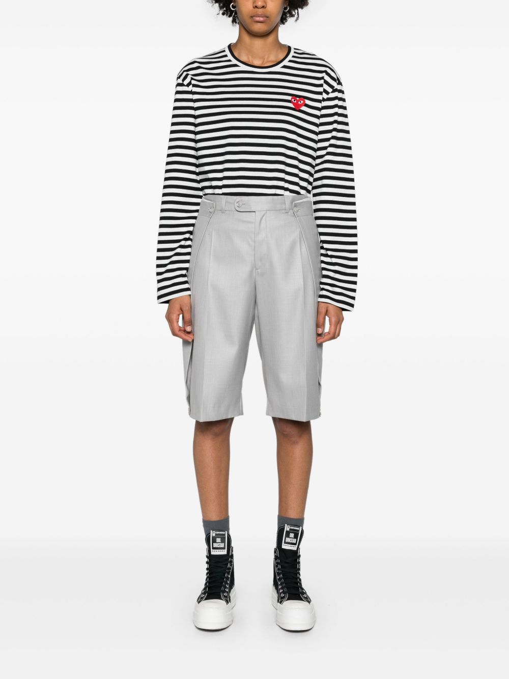 [Comme des Garcons] T-shirts Long Sleeve FW26 AXT1641