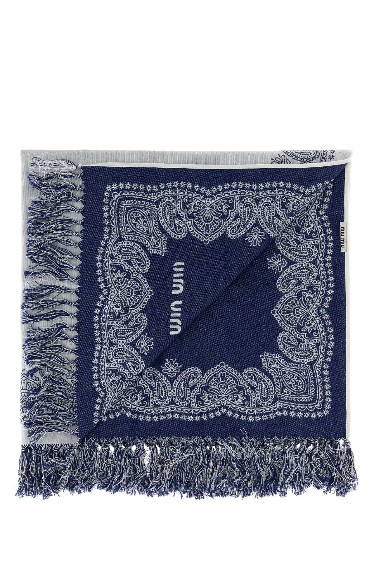 [Miu Miu] Scarf SS26 5XD0712IEM F0UB0