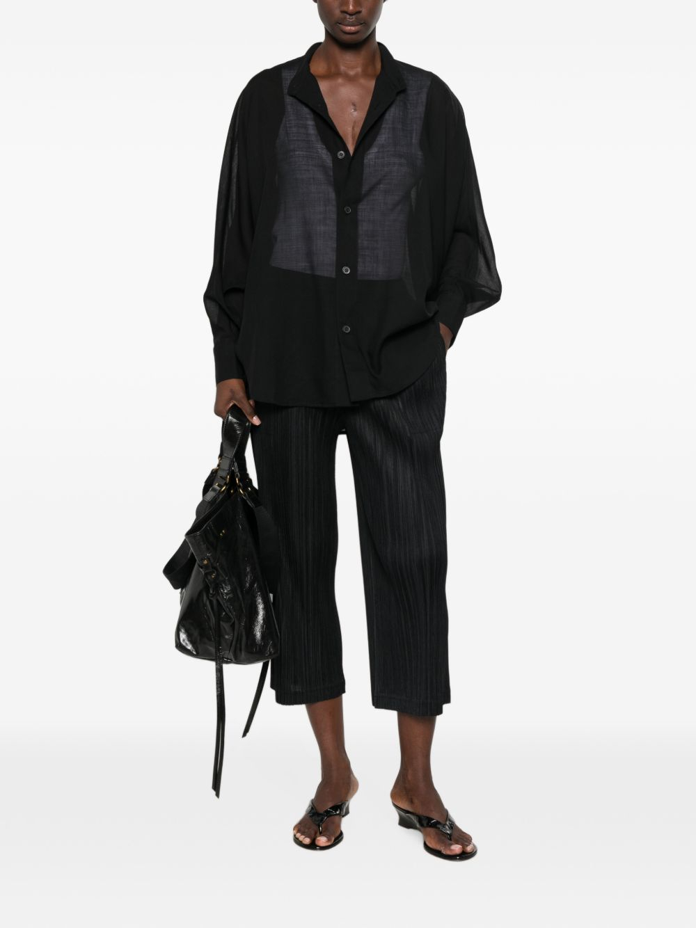 [Issey Miyake] Shirts Long Sleeve FW26 IM68FJ02815