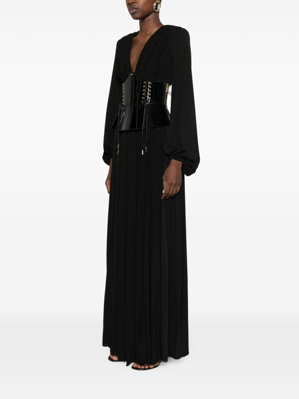[ELISABETTA FRANCHI] Long sleeve dress FW26 ABR1566E2110