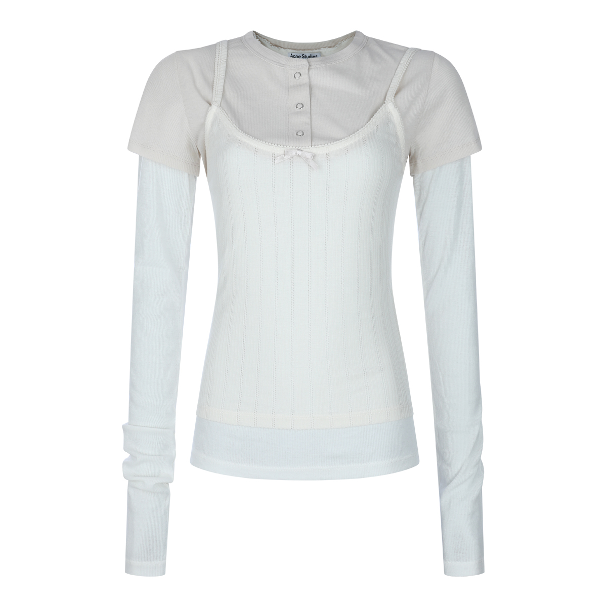 [Acne Studios] T-shirts Long Sleeve FW26 AL05566D8