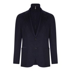 [ZEGNA] Blazer FW26 UIC46A4DNRB09 NAVY BLUE