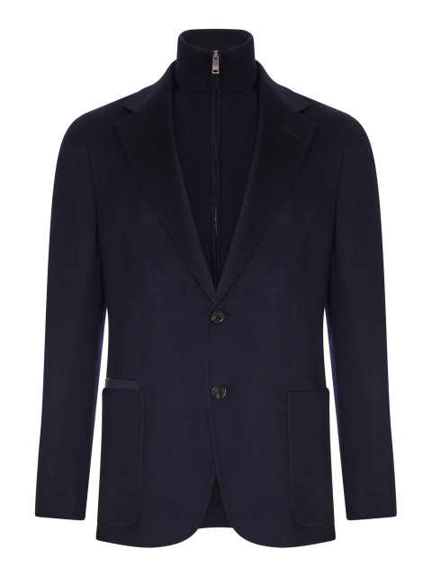 [ZEGNA] Blazer FW26 UIC46A4DNRB09 NAVY BLUE
