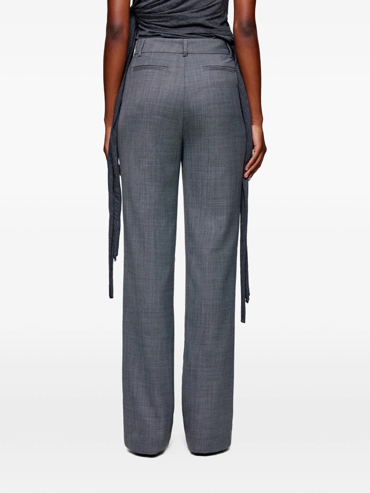 [GANNI] Trousers FW26 A1080138252