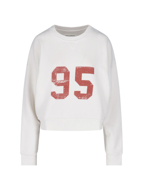 [Nili Lotan] Sweatshirt FW26 13740 K31ECRU RED PRINT