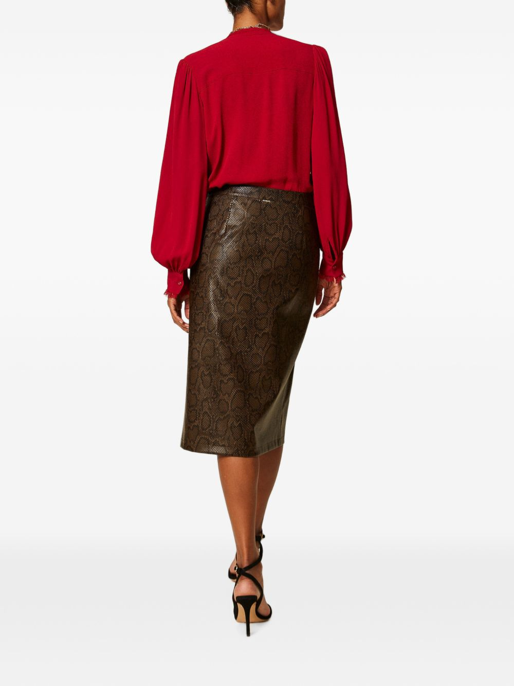 [Twin - set] Midi skirt FW26 262TT2281 14058