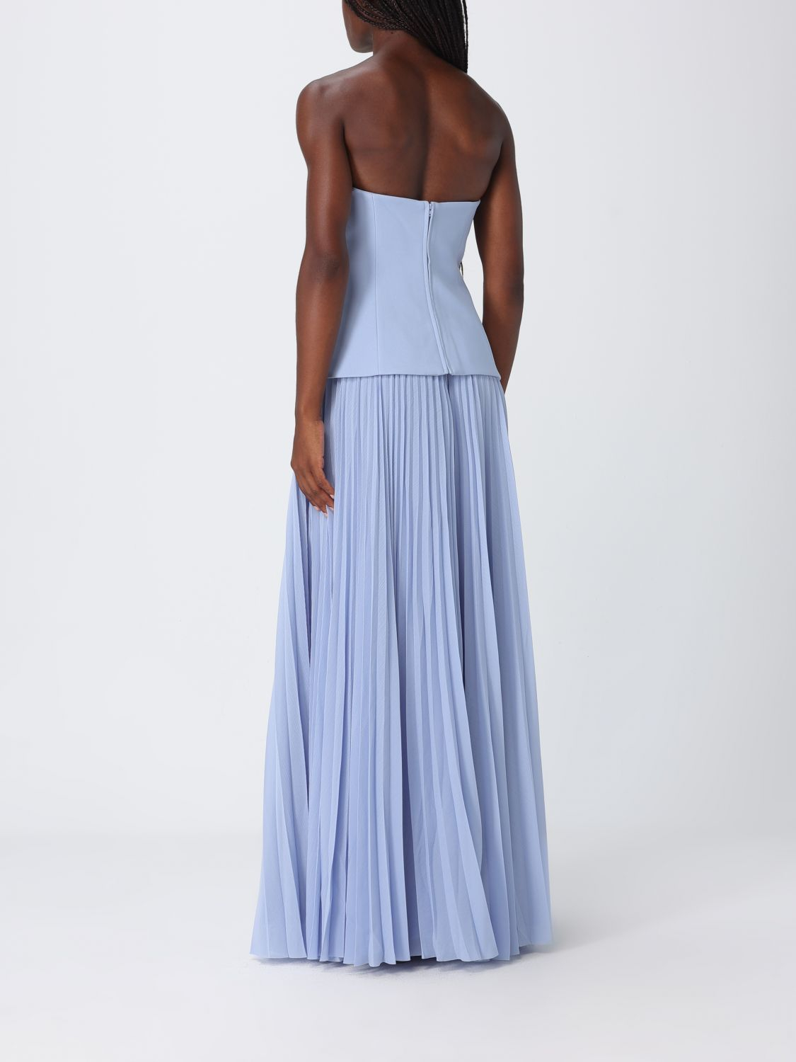 [Solace London] Sleeveless dress FW26 OS44017 LIGHTBLUE