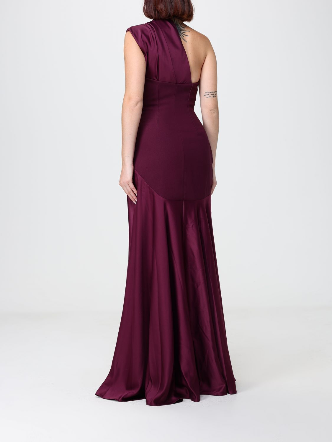 [Solace London] Sleeveless dress FW26 OS48013 GRAPE