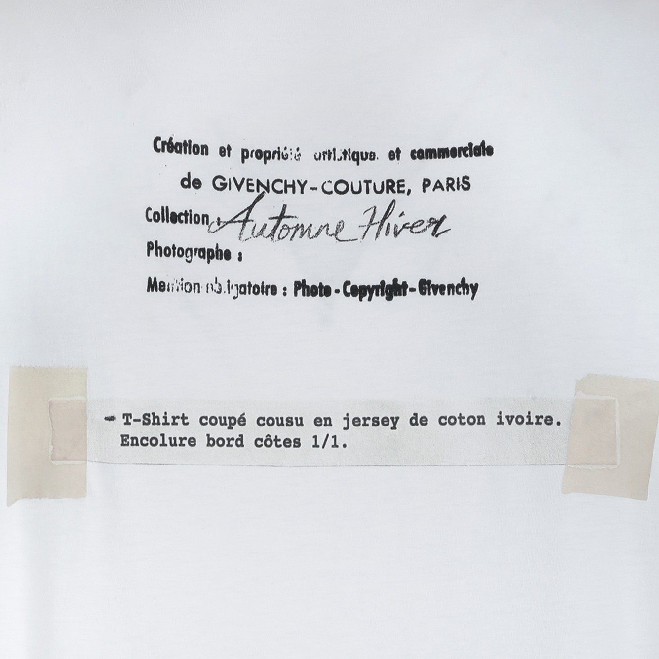 [Givenchy] T-shirts Short Sleeve FW26 BM71NK3YUE-105