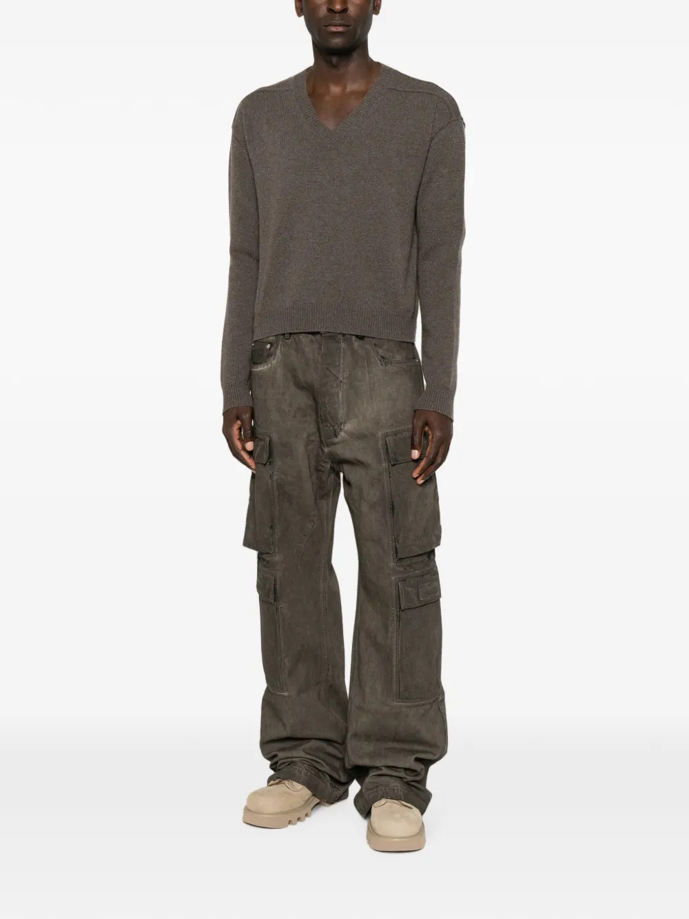 [RICK OWENS DRKSHDW] Jeans FW26 DU02F6361DRK34