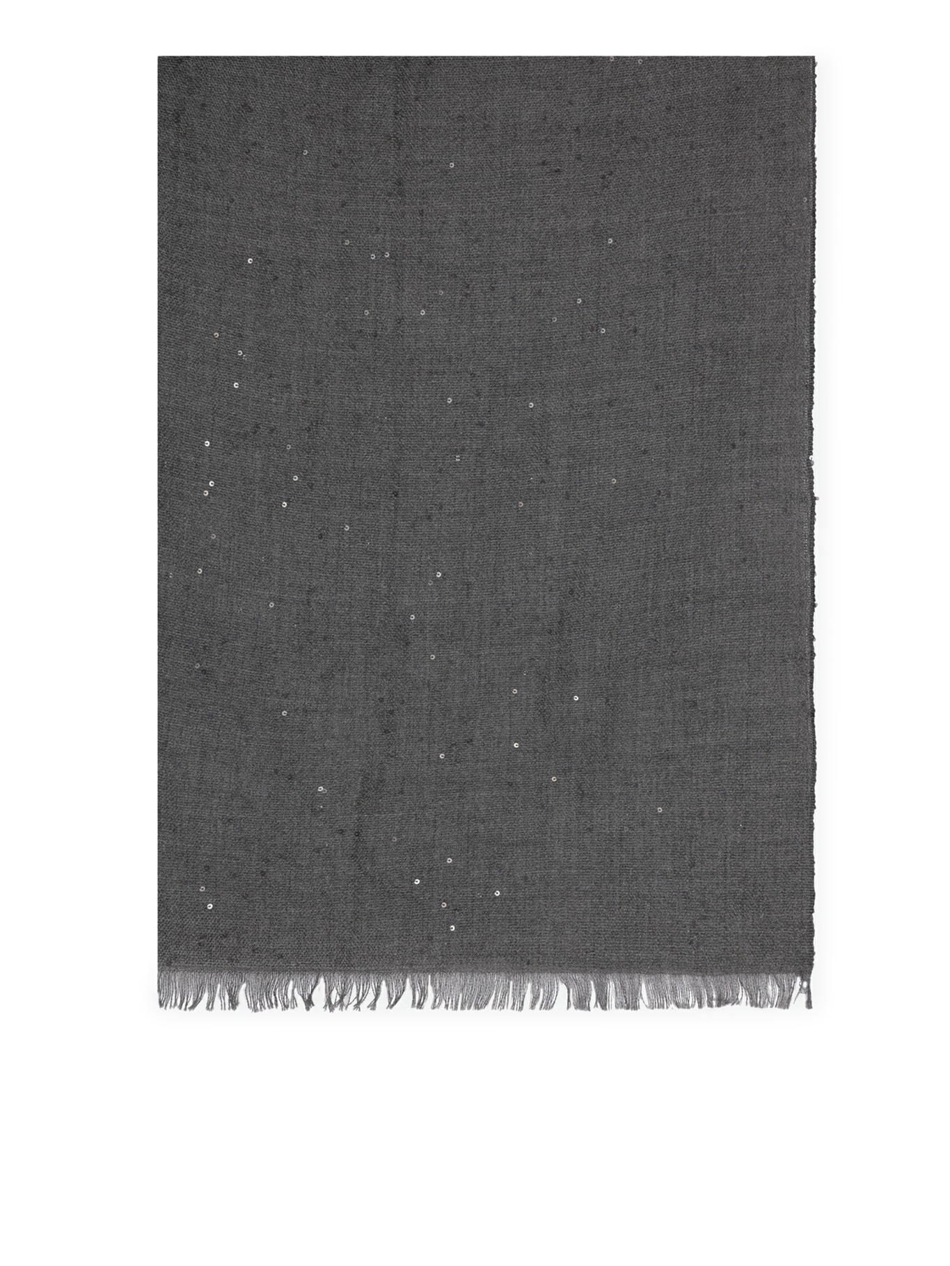 [Brunello Cucinelli] Scarf FW26 MSC915029C074 DARK GREY