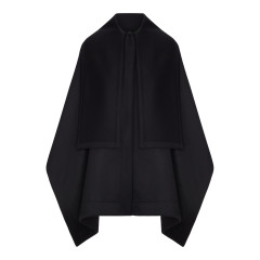 [Giorgio Armani] Cape FW26 GW004425TE20107UC001 BLACK
