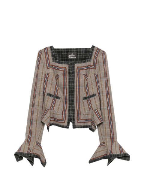 [Vivienne Westwood] Tweed jacket FW26 1401008I W01JH D207
