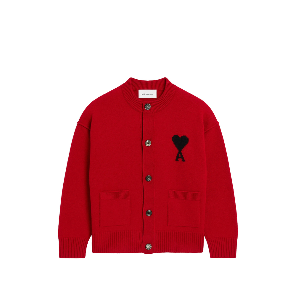 [Ami Paris] Cardigan FW26 UKC368.018  A252