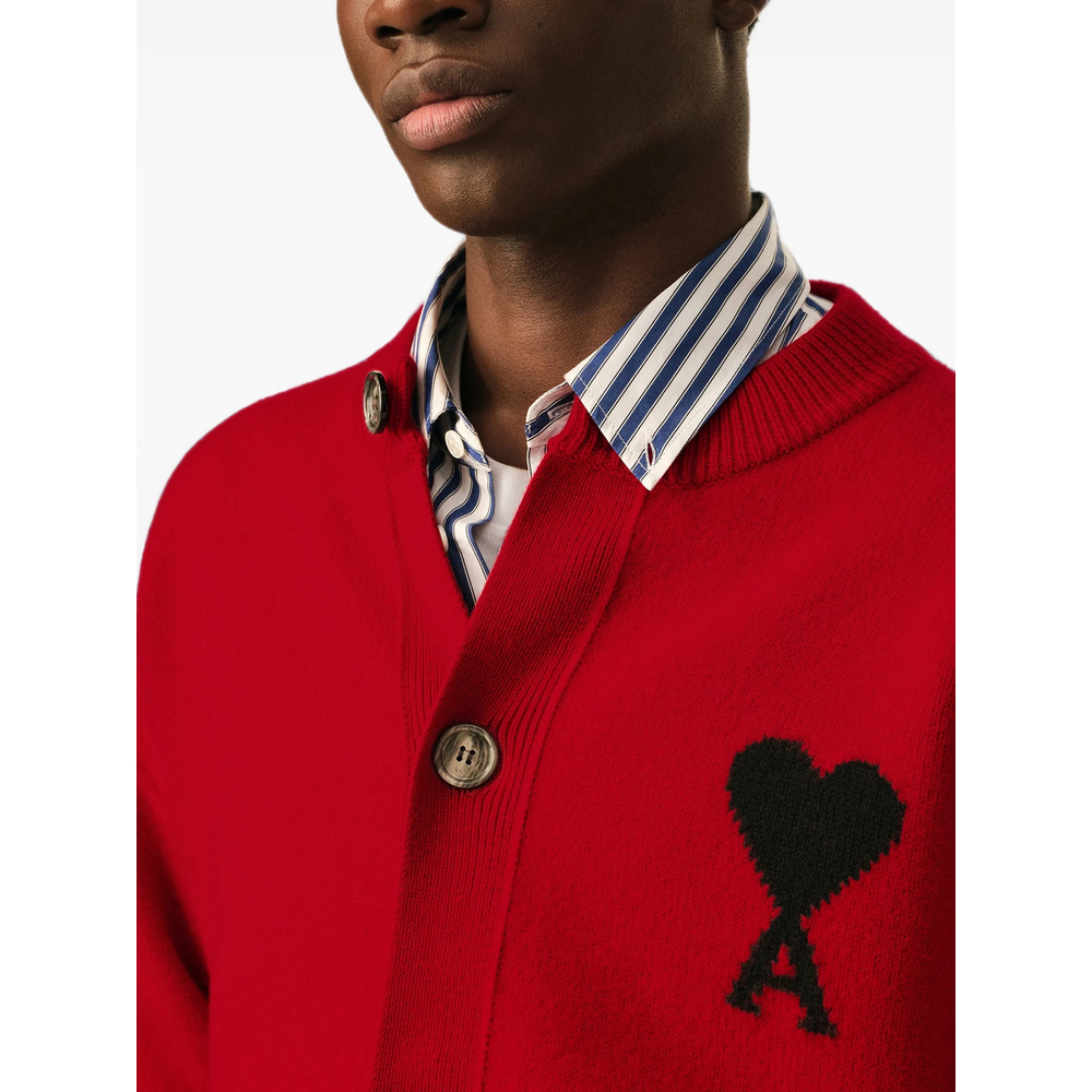 [Ami Paris] Cardigan FW26 UKC368.018  A252