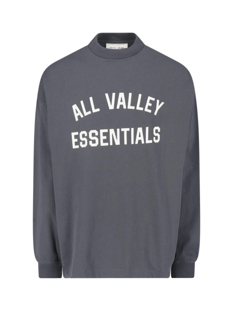 [Fear of God] T-shirts Long Sleeve SS26 RW00379IRON GREY