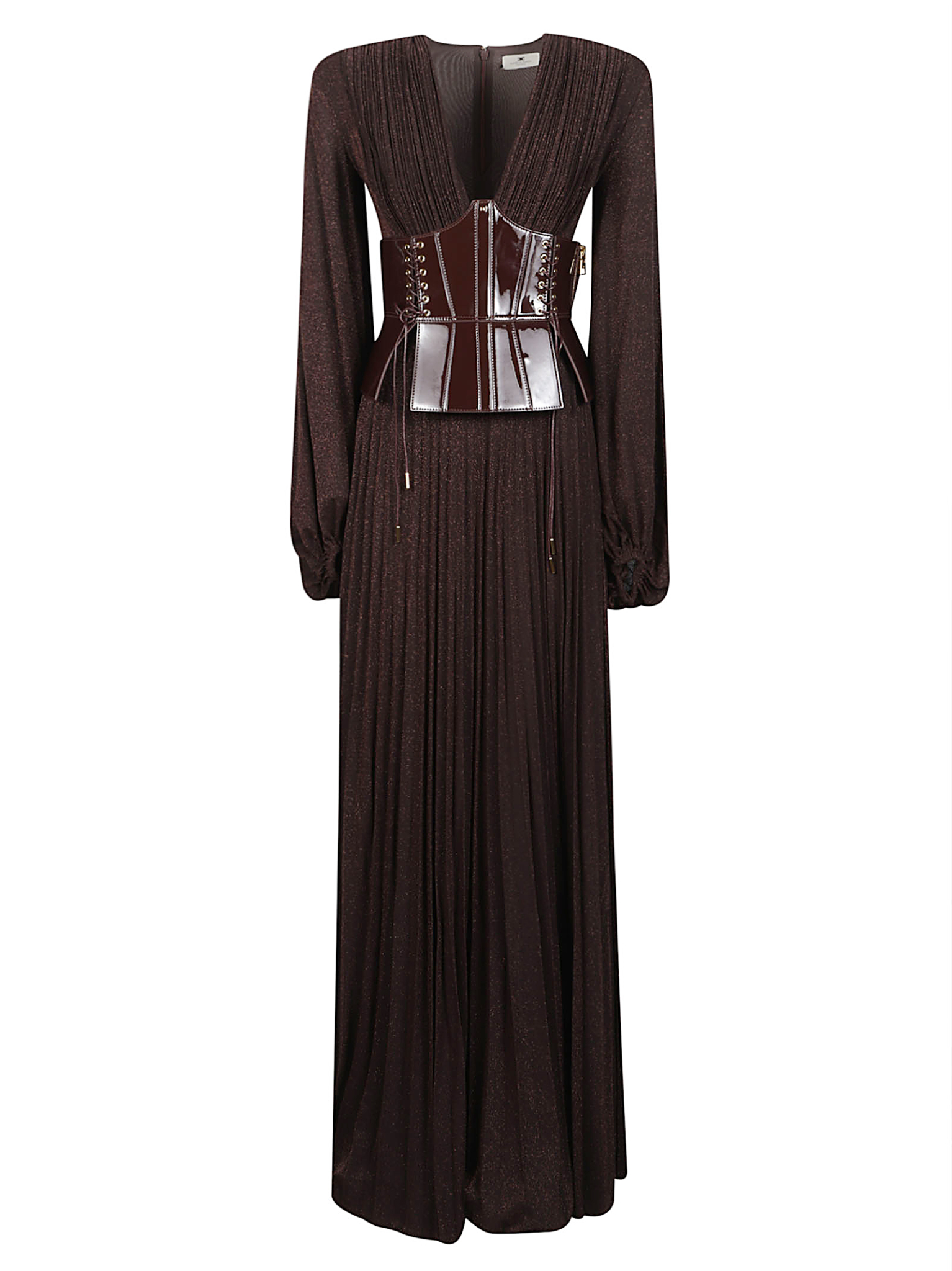 [ELISABETTA FRANCHI] Long sleeve dress FW26 ABR1566E2