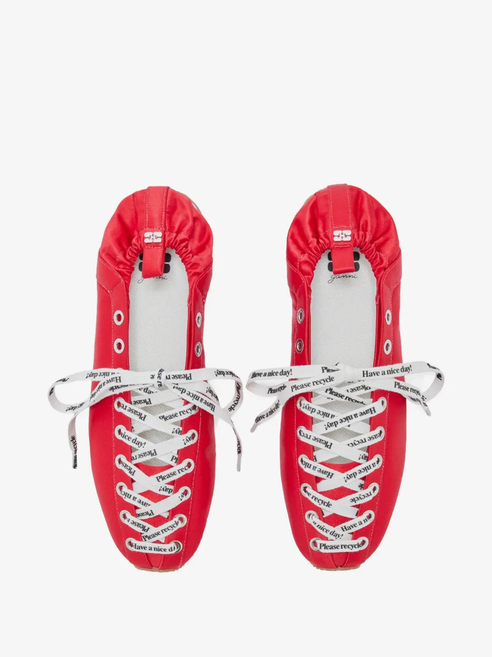 [GANNI] Flat shoes FW26 B104002606P