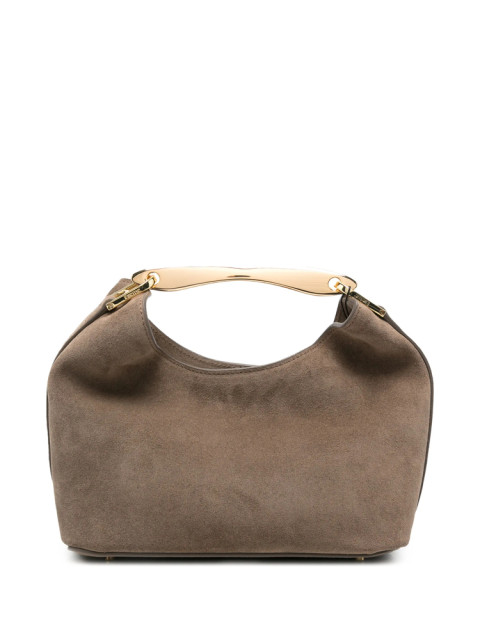 [ELLEME] Tote bag FW26 SMALL BOOMERAN SUEDE TAUPE