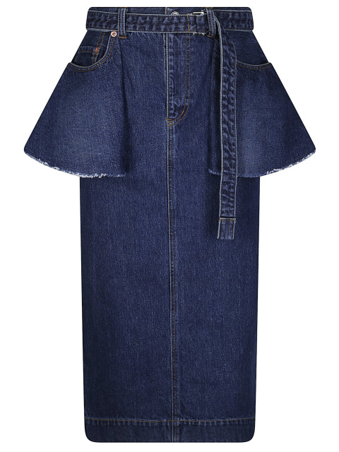 [Sacai] Midi skirt FW26 2608592 401