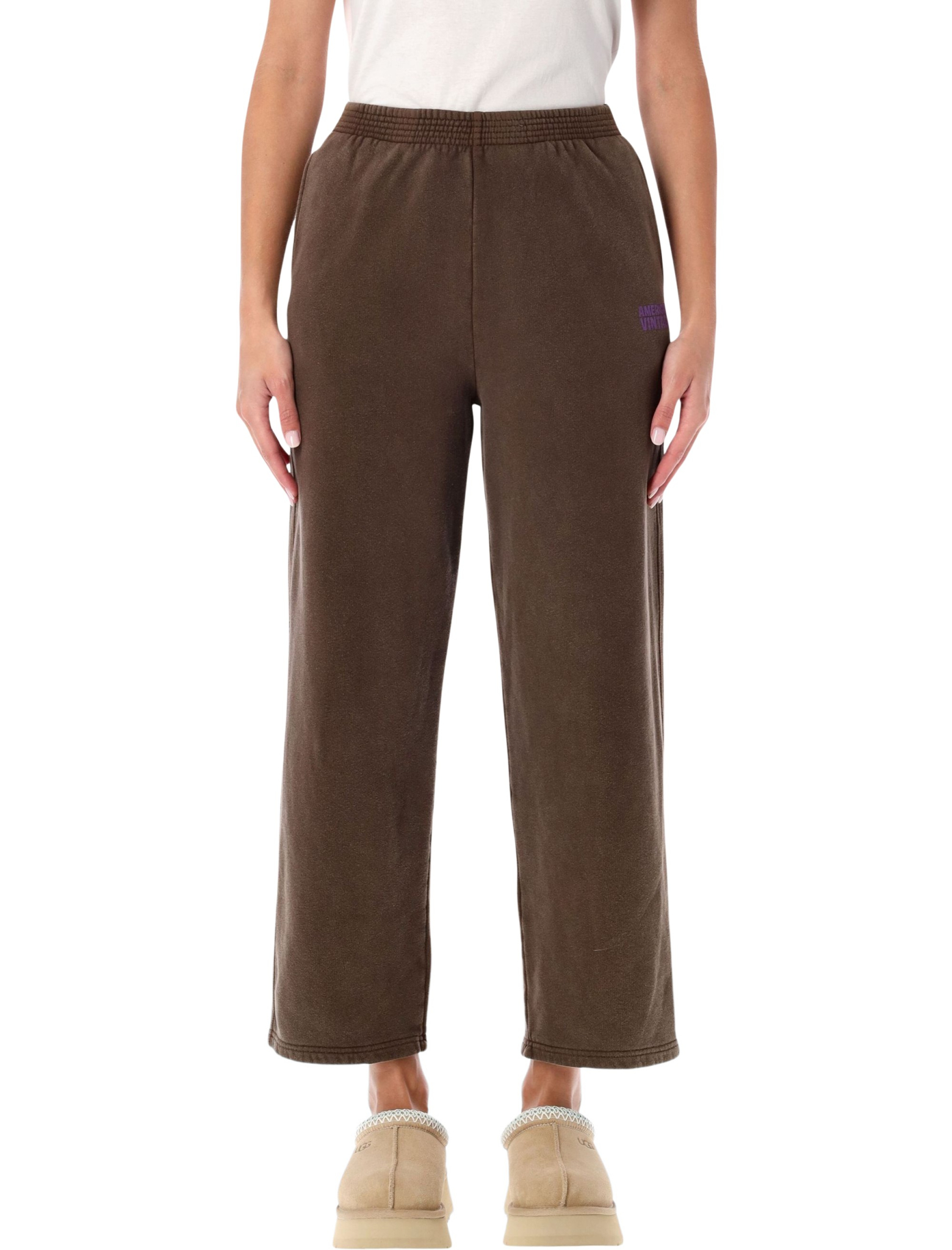 [American Vintage] Pants FW26 PLI05BCHATAIGN