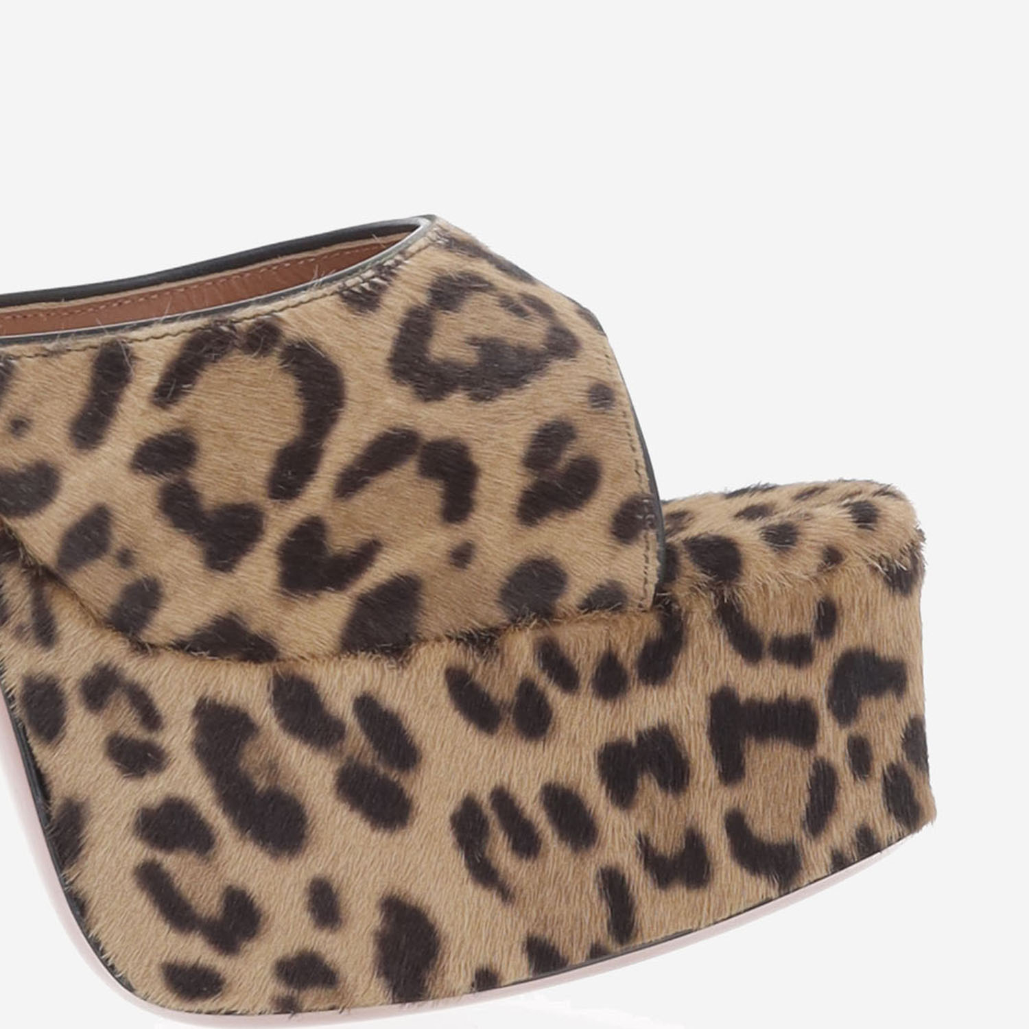 [Amina Muaddi] Pumps FW26 DALIDASLIPPER140LEOPARD