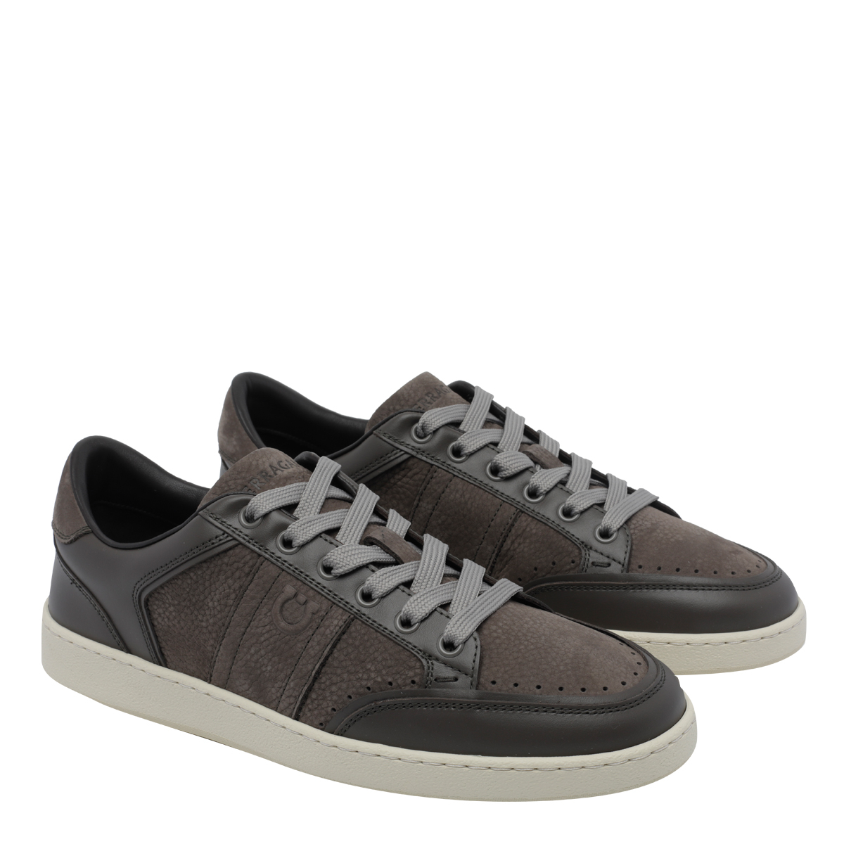 [Salvatore Ferragamo] Sneakers FW26 79692302B081ELEFANTE/TESTA DI MORO