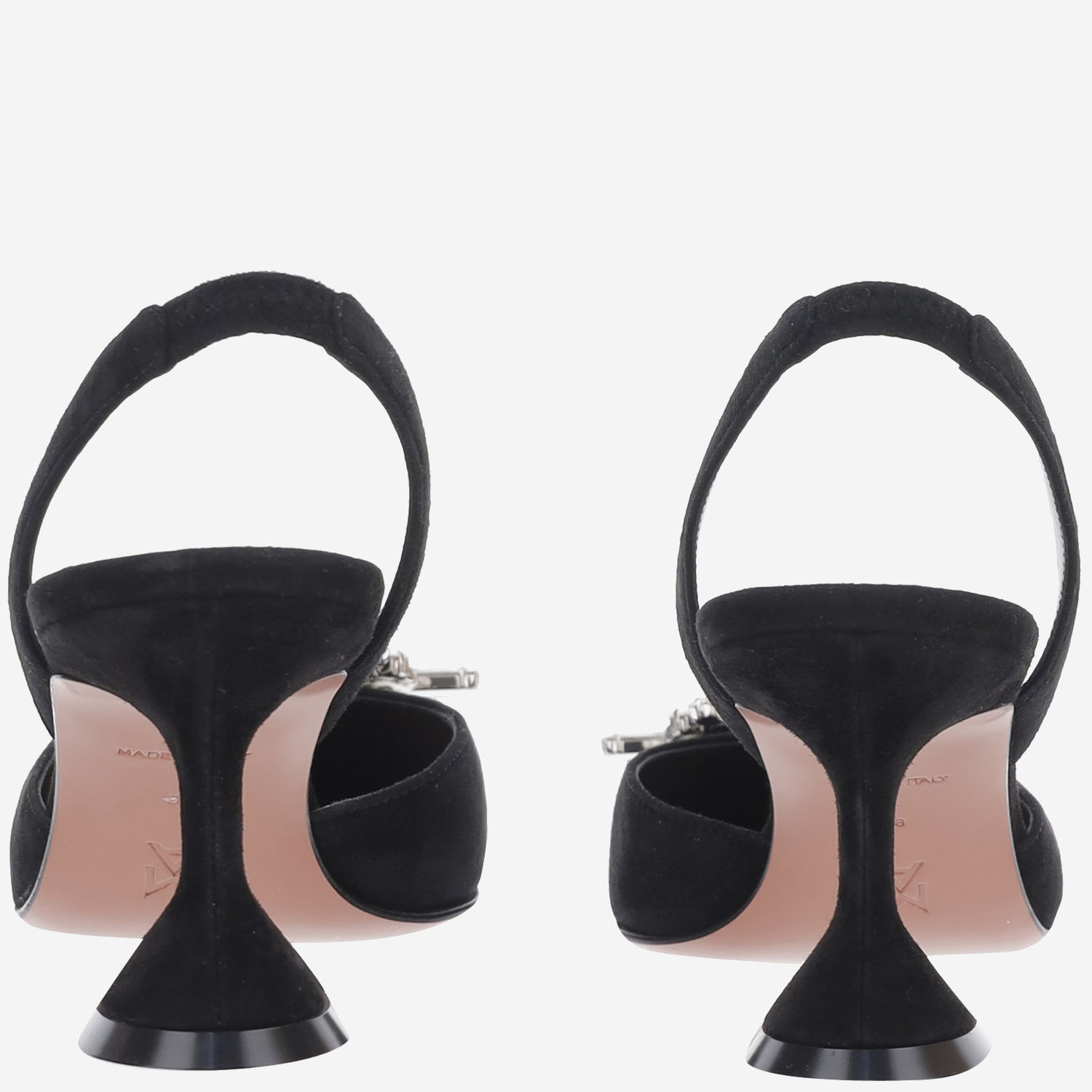 [Amina Muaddi] Pumps FW26 BEGUMSLING70BLACK