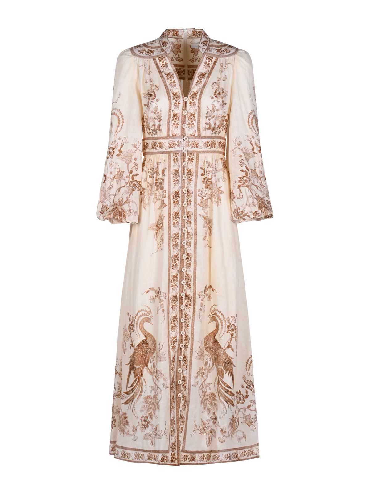 [Zimmermann] Long sleeve dress FW26 3501DSS262CRTFL