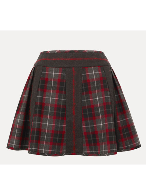 [Vivienne Westwood] Mini skirt FW26 1K01003HW01NG-P210