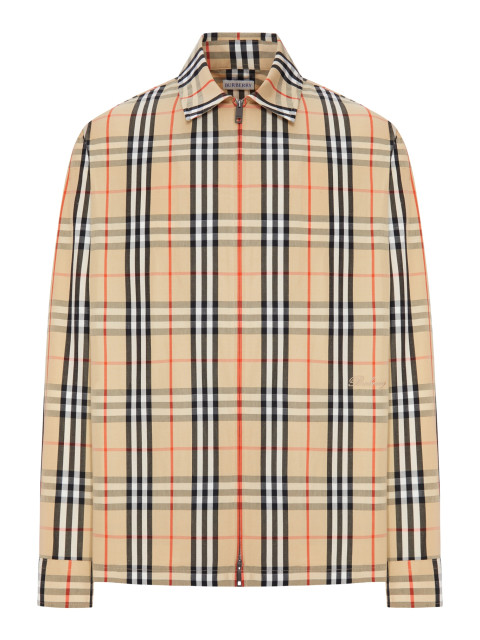 [Burberry] Shirts Long Sleeve FW26 8129460B9368 SAND IP CHECK